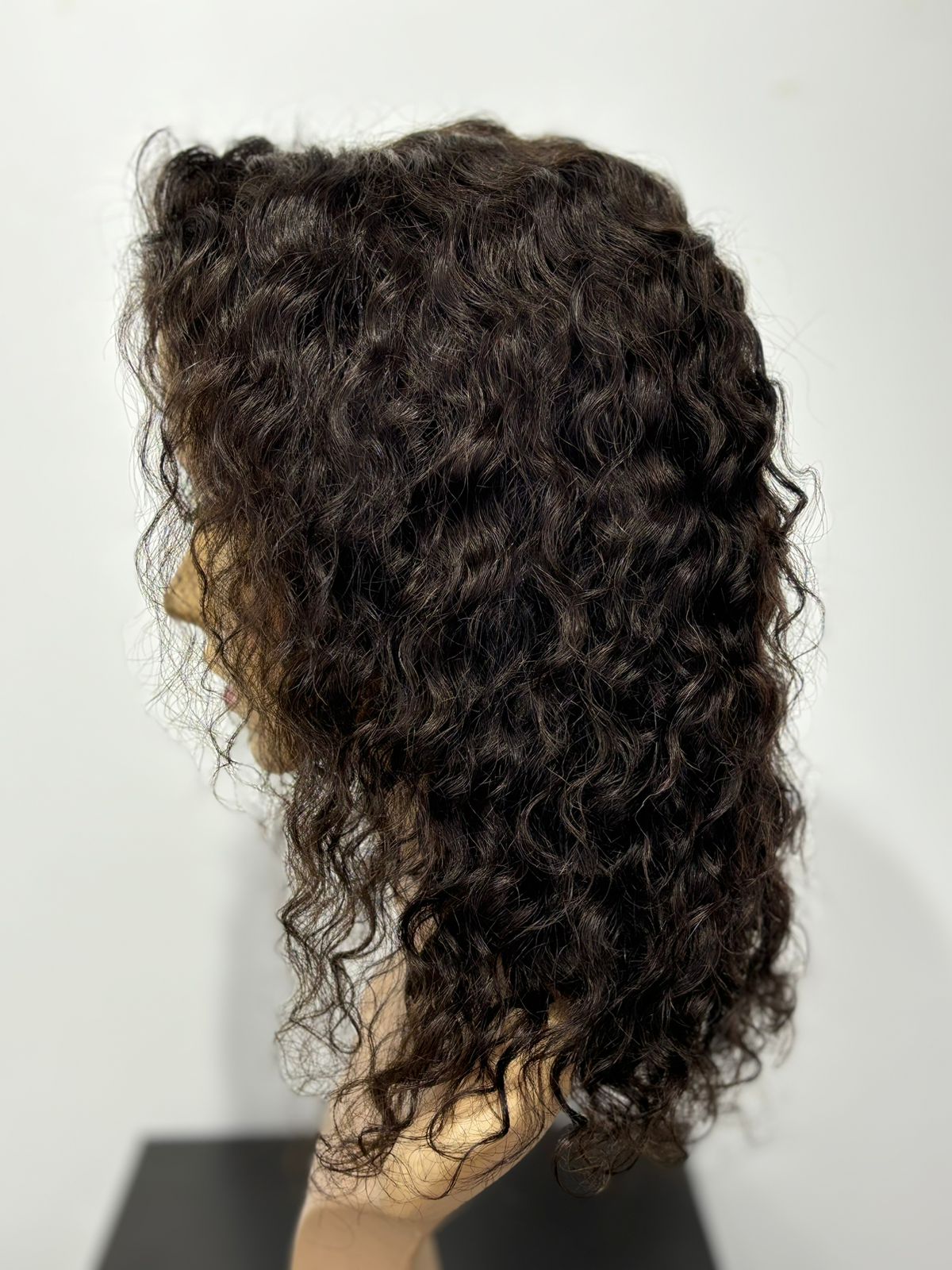 Peluca Natural Crespa Lace Front - Imagen 2