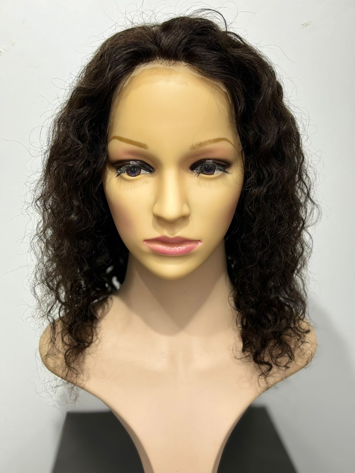 Peluca Natural Crespa Lace Front