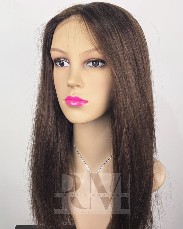 Peluca Natural completa Implantada 40 cms - Imagen 2